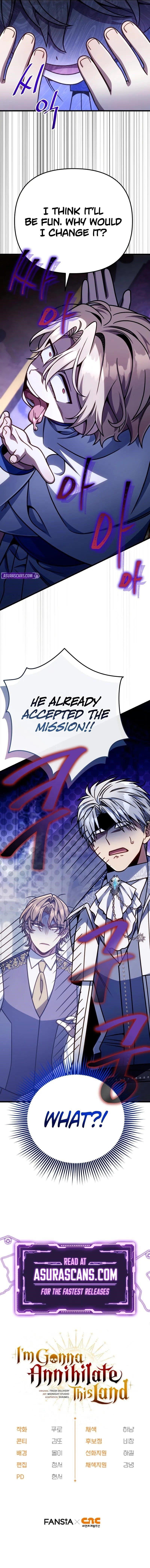I’m Going to Wipe Out This Country Chapter 43 - Page 11 in English