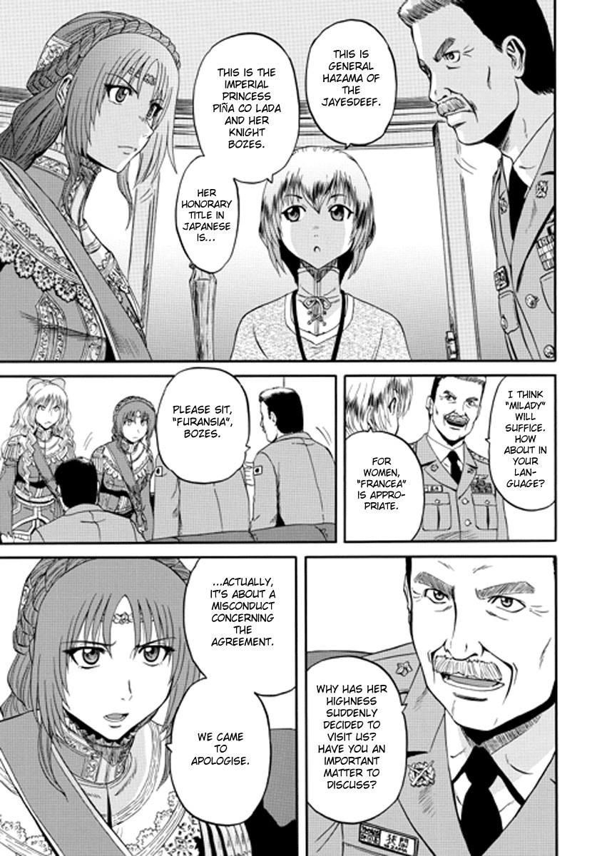 Gate – Jietai Kare No Chi Nite, Kaku Tatakeri Chapter 0 - Page 19 in English