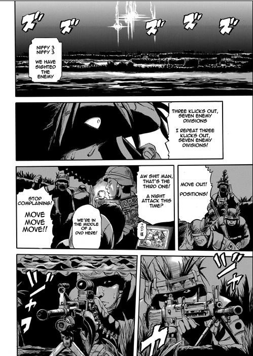 Gate – Jietai Kare No Chi Nite, Kaku Tatakeri Chapter 1 - Page 17 in English