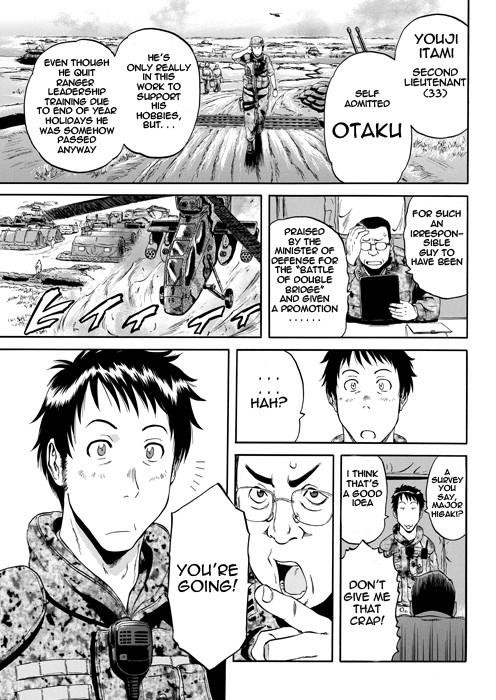 Gate – Jietai Kare No Chi Nite, Kaku Tatakeri Chapter 1 - Page 22 in English