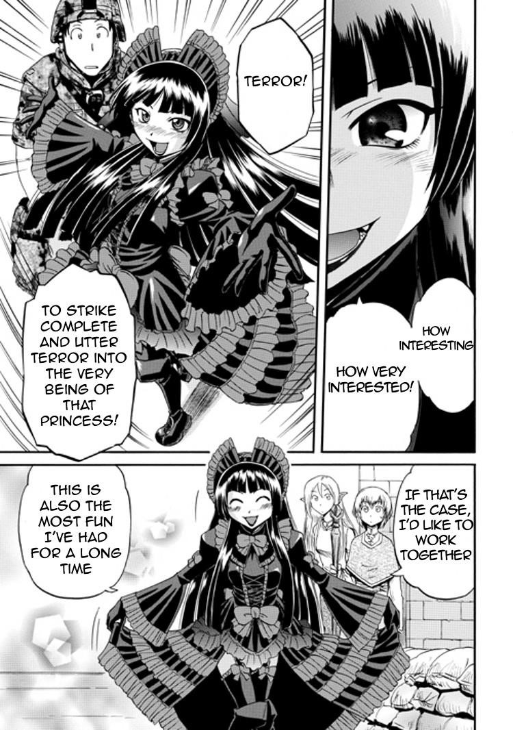 Gate – Jietai Kare No Chi Nite, Kaku Tatakeri Chapter 10 - Page 11 in English
