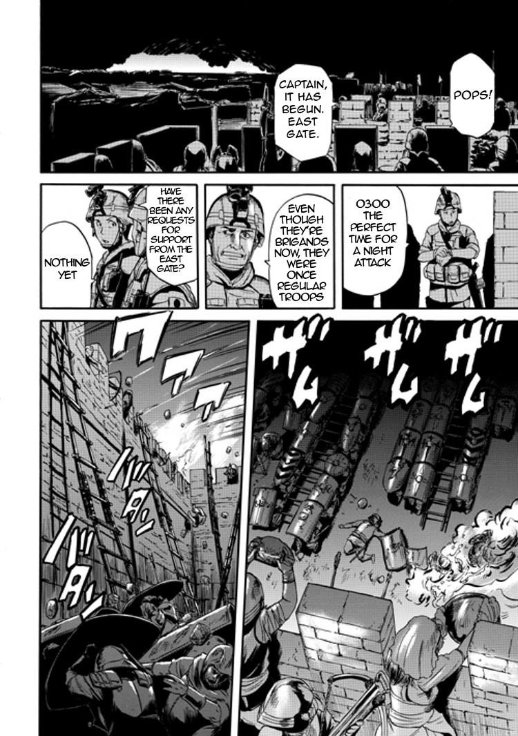 Gate – Jietai Kare No Chi Nite, Kaku Tatakeri Chapter 10 - Page 14 in English