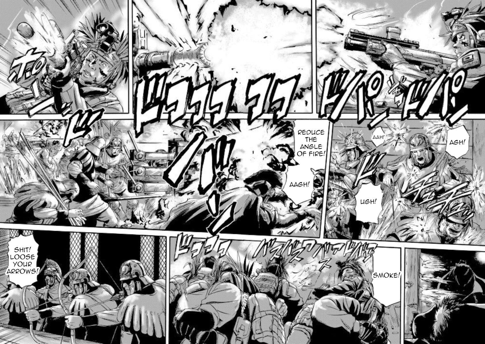 Gate – Jietai Kare No Chi Nite, Kaku Tatakeri Chapter 100 - Page 5 in English
