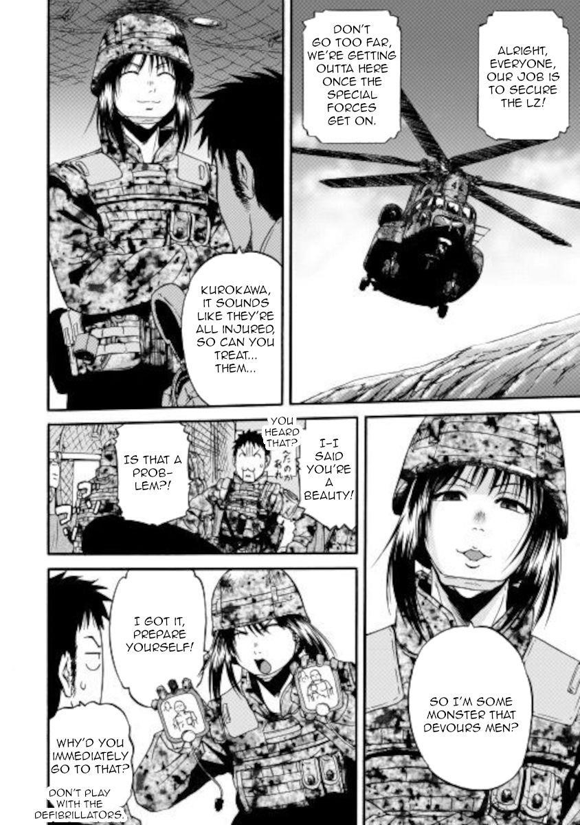 Gate – Jietai Kare No Chi Nite, Kaku Tatakeri Chapter 101.1 - Page 10 in English