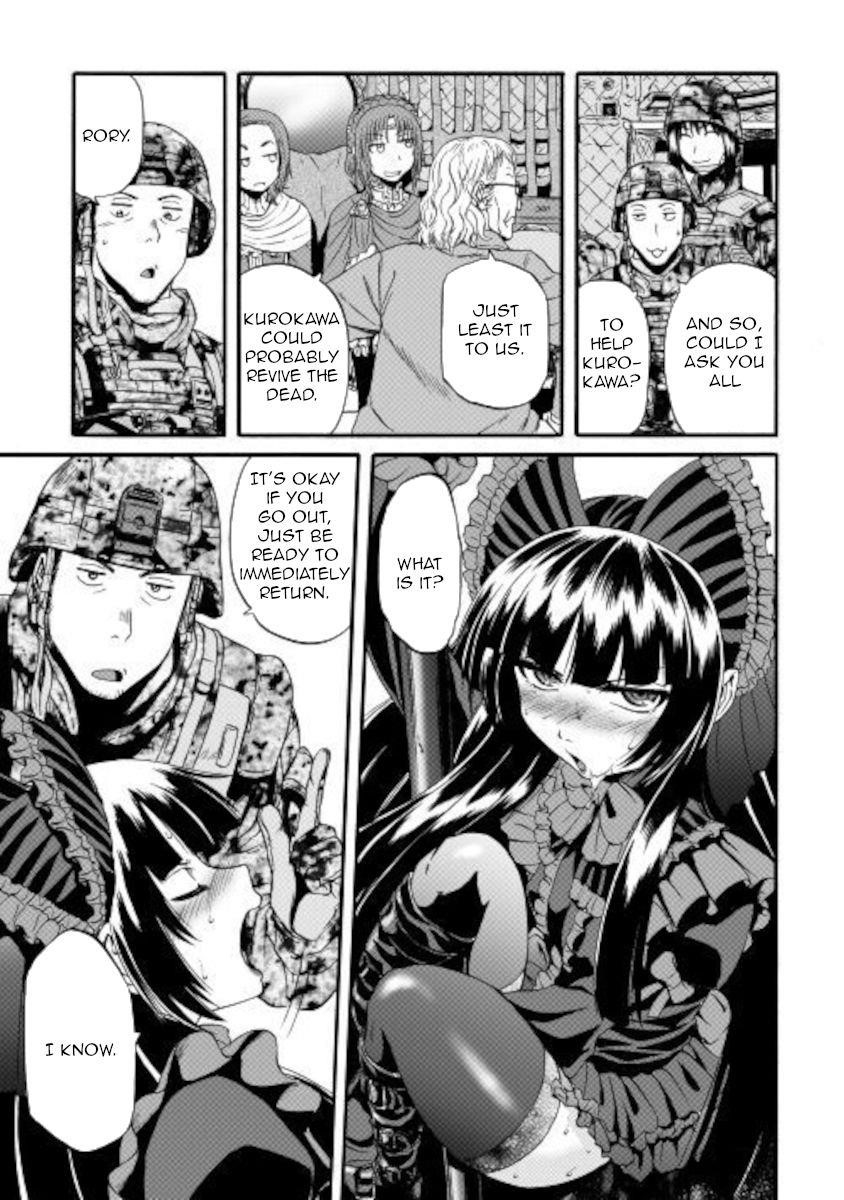 Gate – Jietai Kare No Chi Nite, Kaku Tatakeri Chapter 101.1 - Page 11 in English