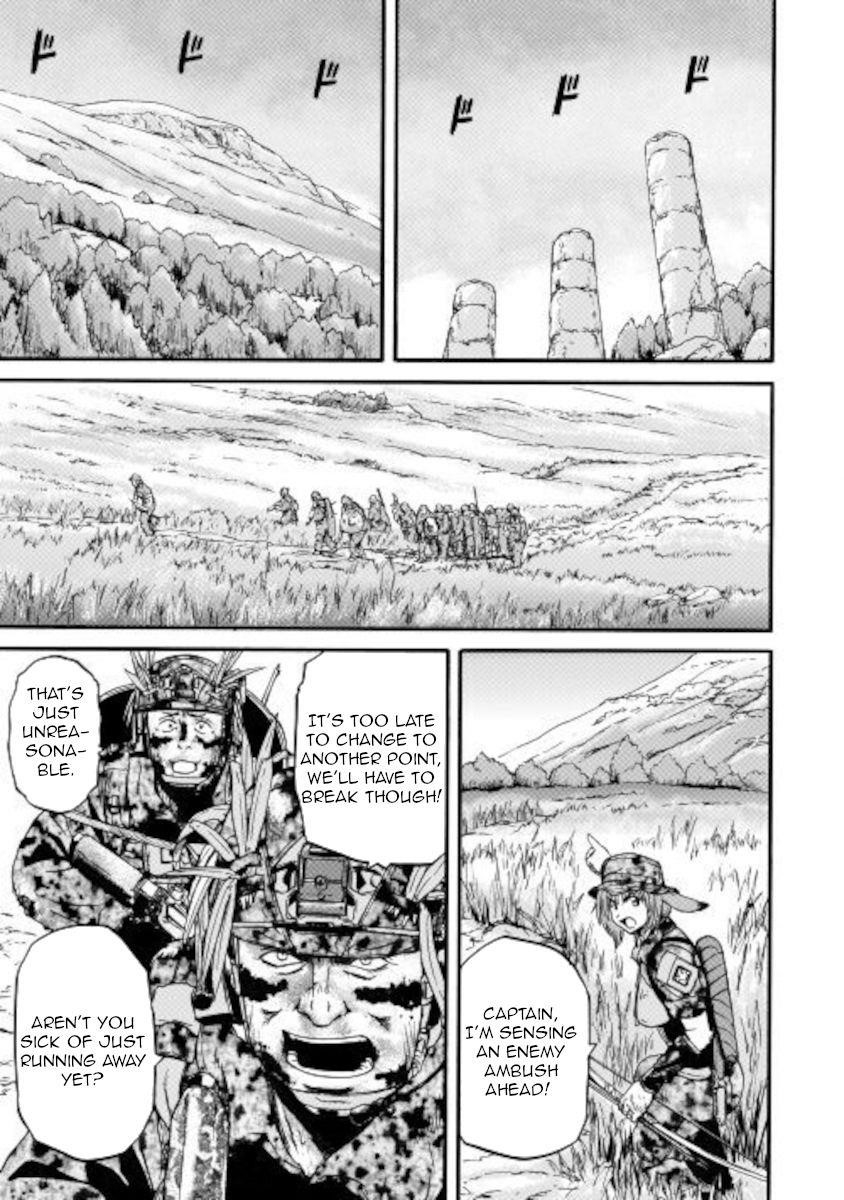 Gate – Jietai Kare No Chi Nite, Kaku Tatakeri Chapter 101.1 - Page 13 in English