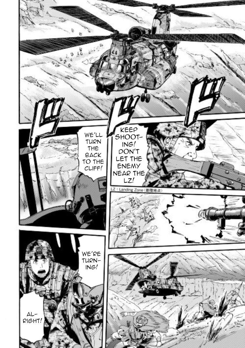 Gate – Jietai Kare No Chi Nite, Kaku Tatakeri Chapter 101.1 - Page 16 in English