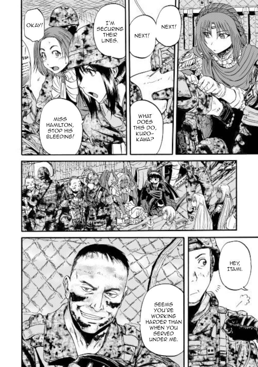 Gate – Jietai Kare No Chi Nite, Kaku Tatakeri Chapter 101.2 - Page 14 in English