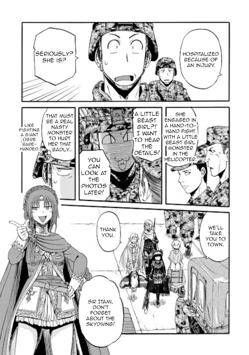 Gate – Jietai Kare No Chi Nite, Kaku Tatakeri Chapter 102 - Page 11 in English