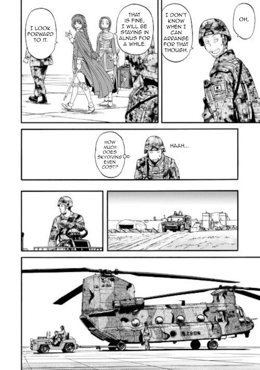 Gate – Jietai Kare No Chi Nite, Kaku Tatakeri Chapter 102 - Page 12 in English