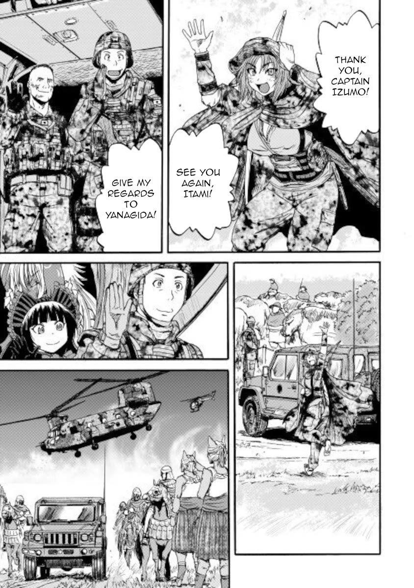 Gate – Jietai Kare No Chi Nite, Kaku Tatakeri Chapter 102 - Page 3 in English