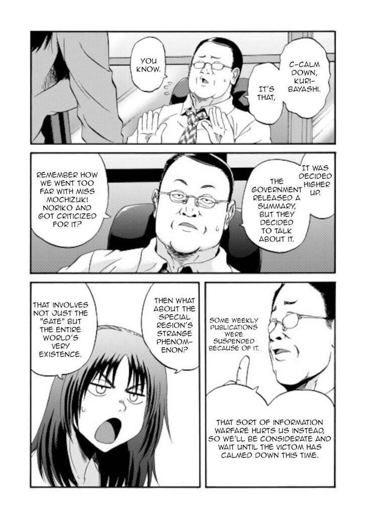 Gate – Jietai Kare No Chi Nite, Kaku Tatakeri Chapter 103 - Page 11 in English