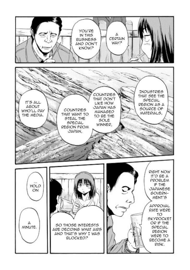 Gate – Jietai Kare No Chi Nite, Kaku Tatakeri Chapter 103 - Page 18 in English
