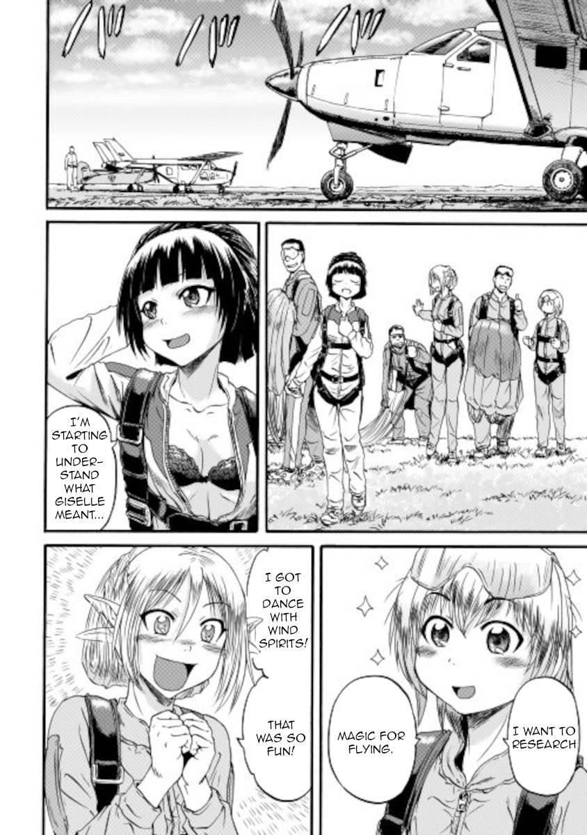 Gate – Jietai Kare No Chi Nite, Kaku Tatakeri Chapter 105 - Page 10 in English
