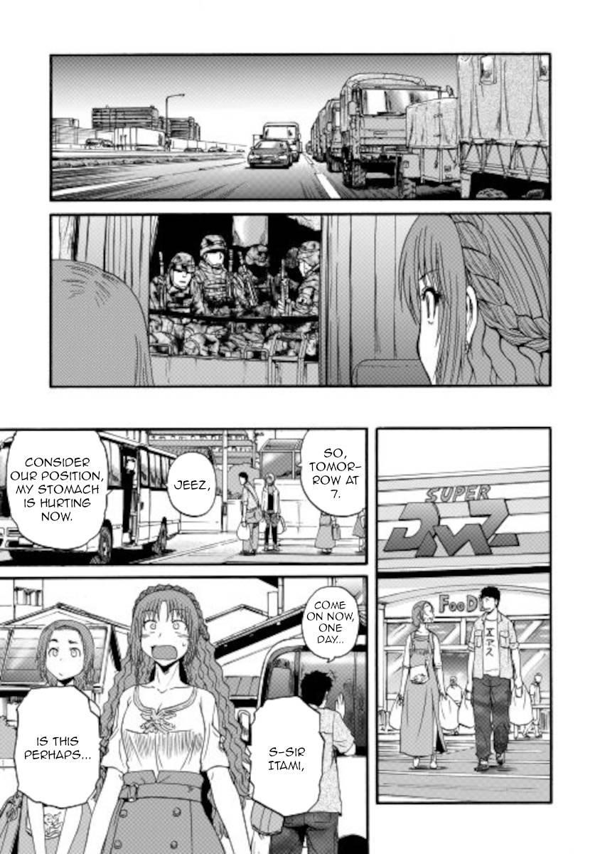 Gate – Jietai Kare No Chi Nite, Kaku Tatakeri Chapter 105 - Page 21 in English