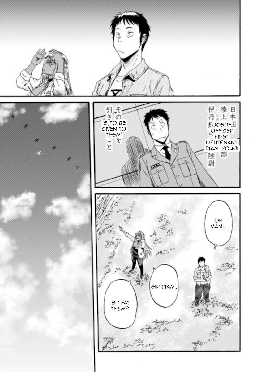 Gate – Jietai Kare No Chi Nite, Kaku Tatakeri Chapter 105 - Page 3 in English