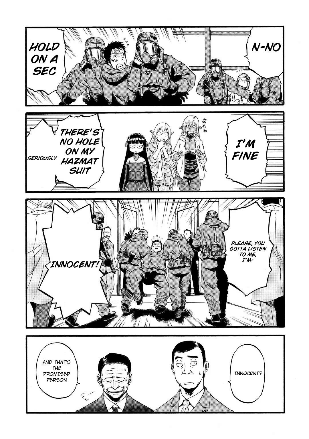 Gate – Jietai Kare No Chi Nite, Kaku Tatakeri Chapter 106 - Page 17 in English