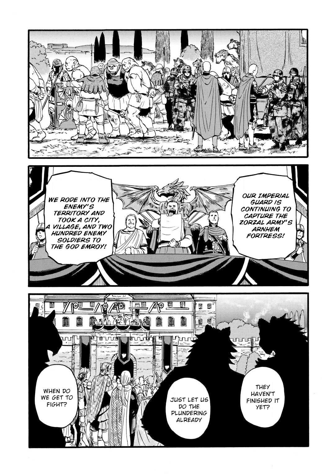 Gate – Jietai Kare No Chi Nite, Kaku Tatakeri Chapter 106 - Page 20 in English