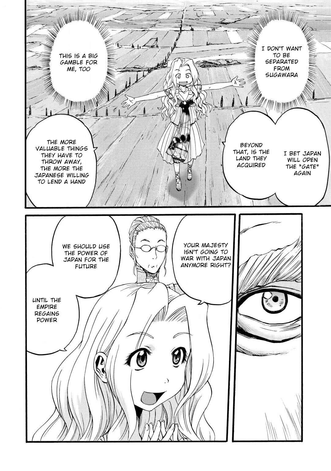 Gate – Jietai Kare No Chi Nite, Kaku Tatakeri Chapter 106 - Page 32 in English