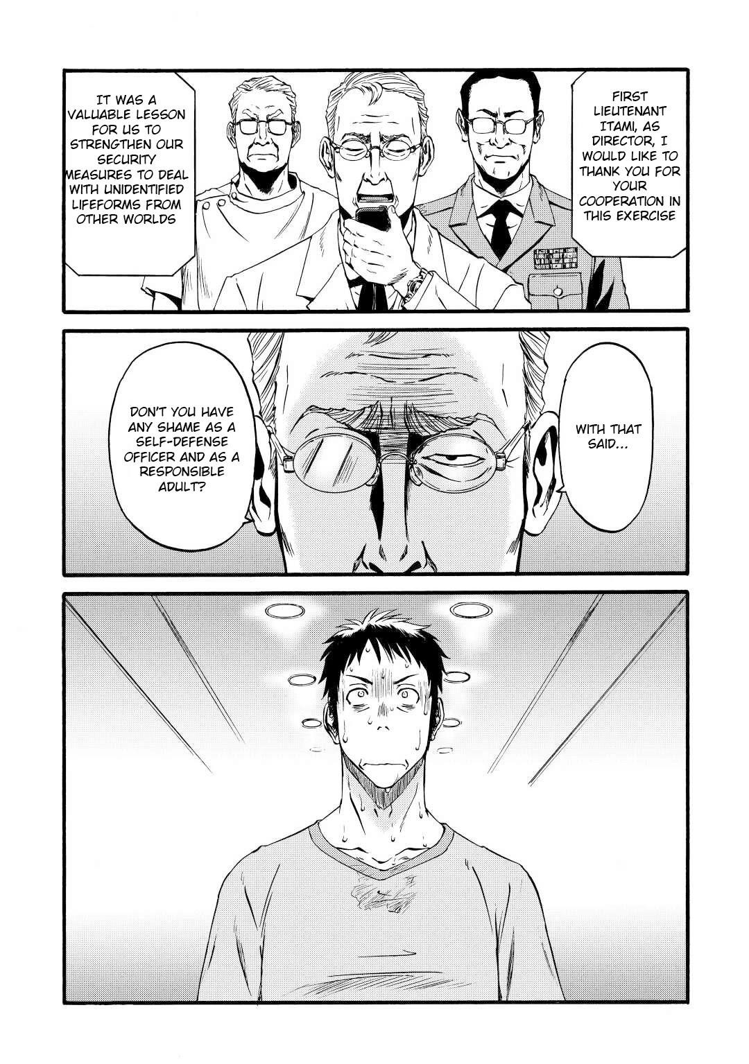 Gate – Jietai Kare No Chi Nite, Kaku Tatakeri Chapter 107 - Page 21 in English