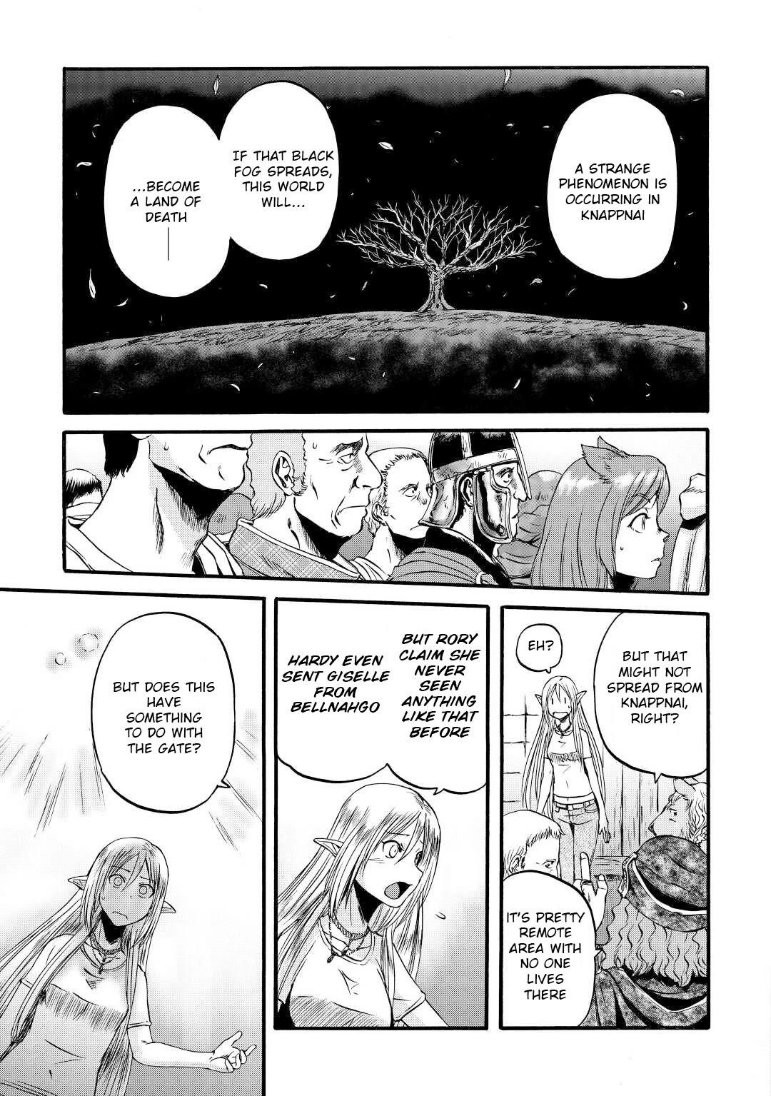 Gate – Jietai Kare No Chi Nite, Kaku Tatakeri Chapter 107 - Page 5 in English