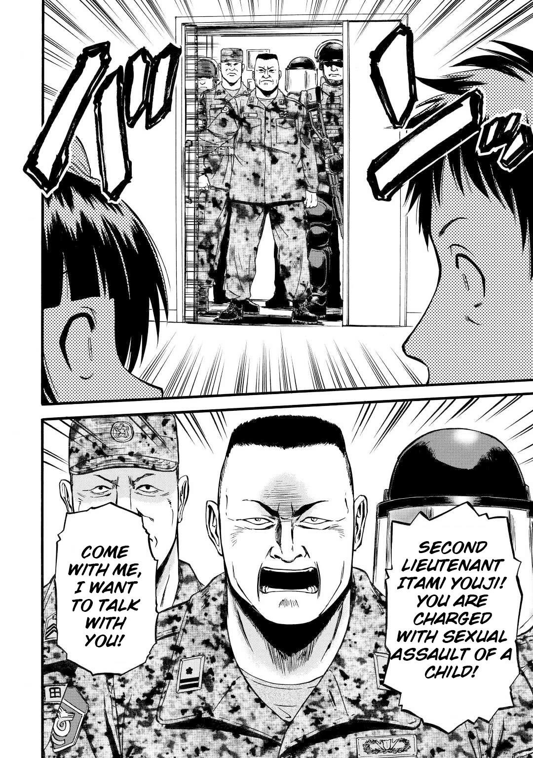Gate – Jietai Kare No Chi Nite, Kaku Tatakeri Chapter 108 - Page 22 in English