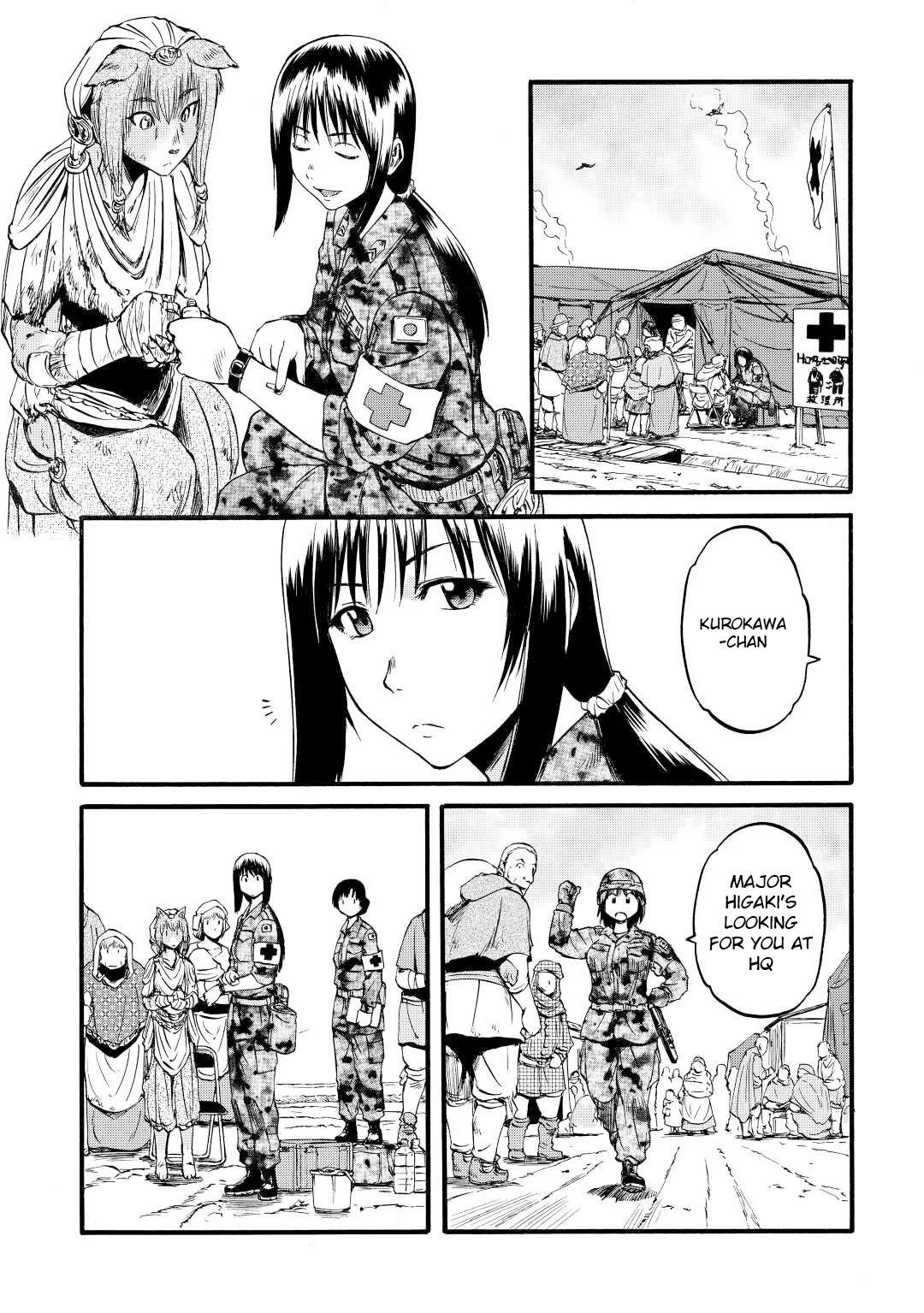 Gate – Jietai Kare No Chi Nite, Kaku Tatakeri Chapter 108 - Page 35 in English