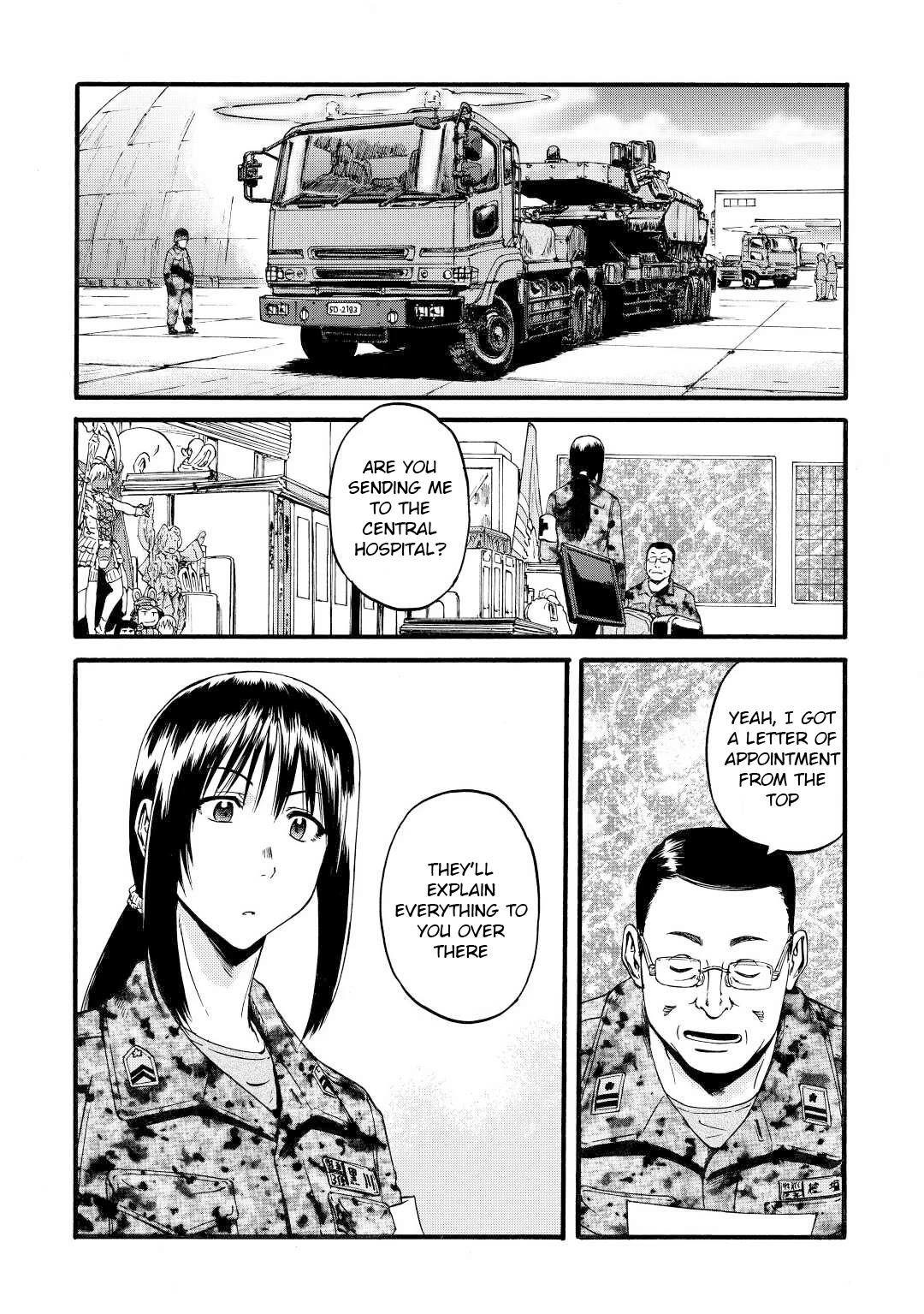 Gate – Jietai Kare No Chi Nite, Kaku Tatakeri Chapter 108 - Page 36 in English