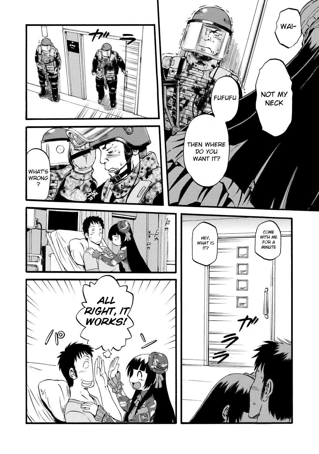Gate – Jietai Kare No Chi Nite, Kaku Tatakeri Chapter 108 - Page 4 in English