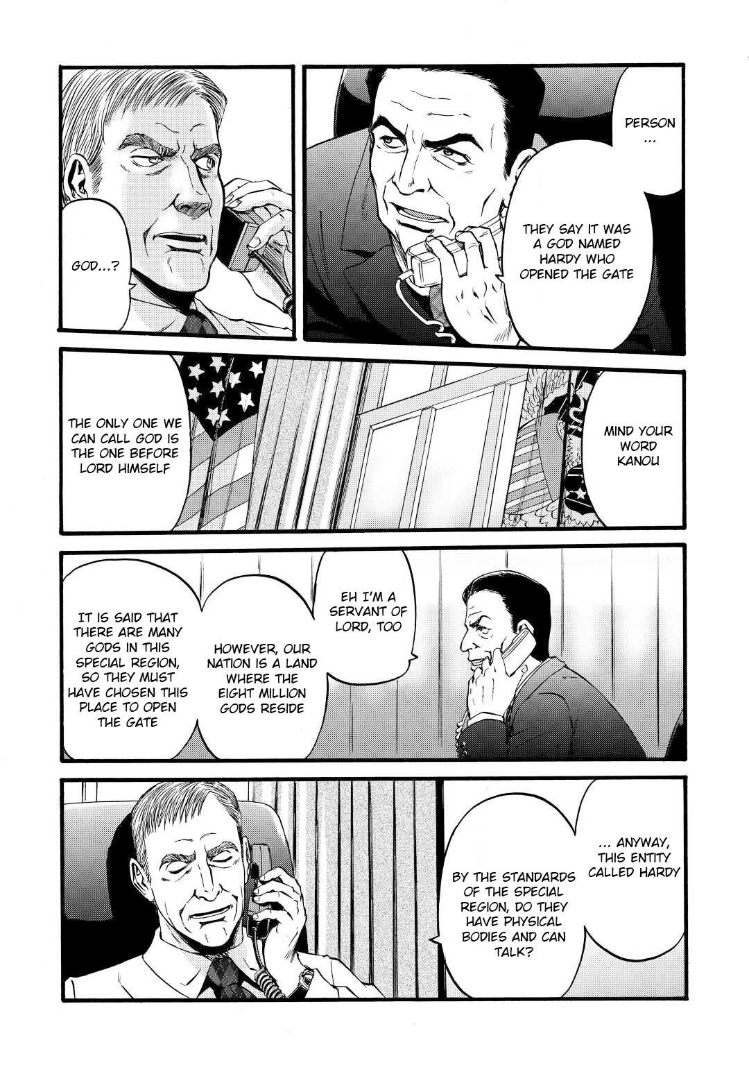 Gate – Jietai Kare No Chi Nite, Kaku Tatakeri Chapter 109 - Page 21 in English