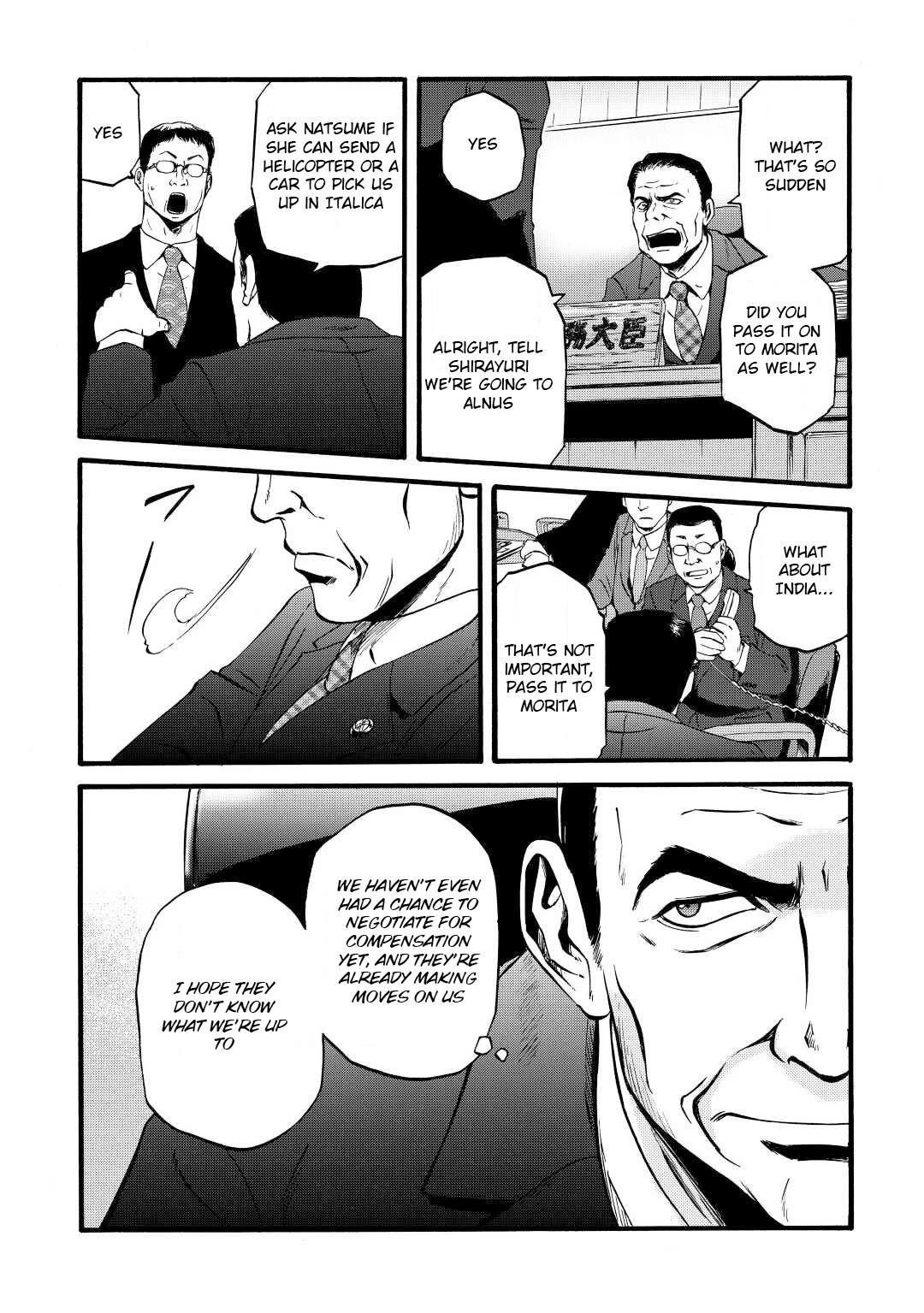 Gate – Jietai Kare No Chi Nite, Kaku Tatakeri Chapter 109 - Page 25 in English