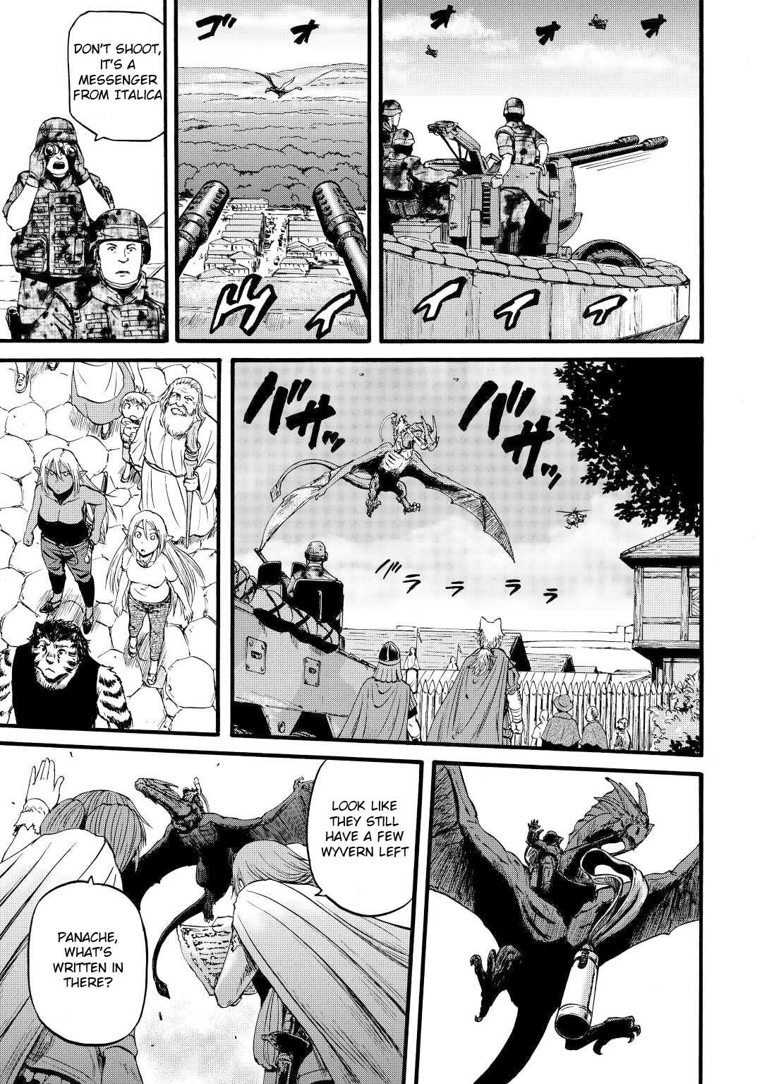 Gate – Jietai Kare No Chi Nite, Kaku Tatakeri Chapter 109 - Page 27 in English