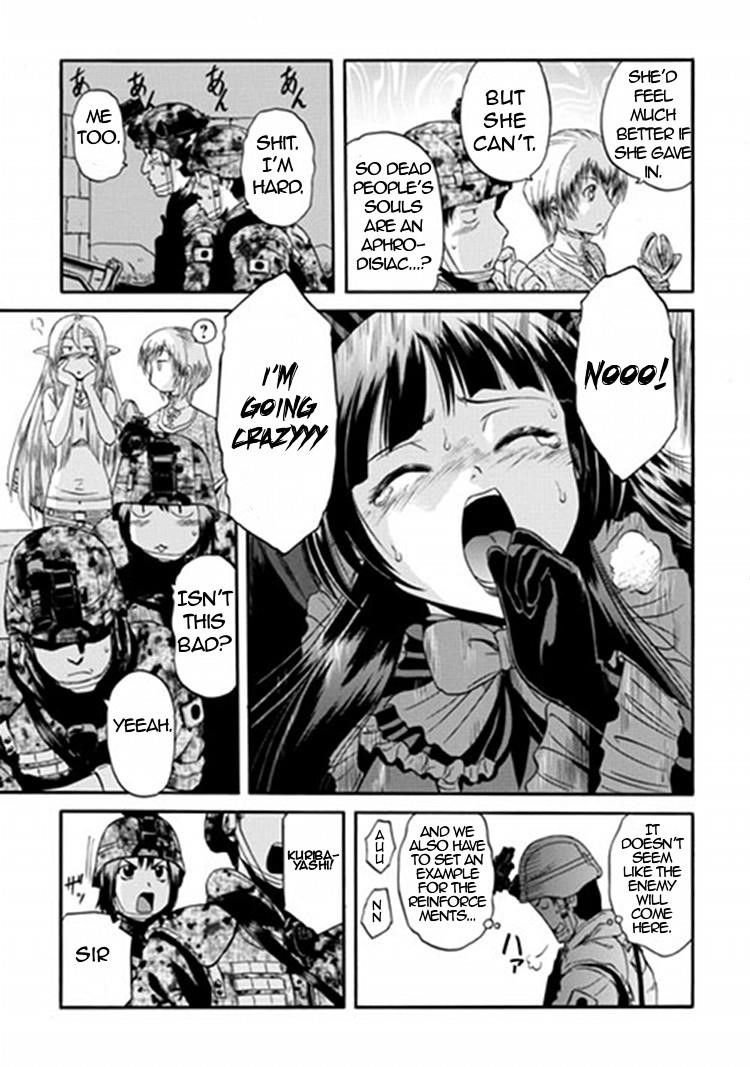 Gate – Jietai Kare No Chi Nite, Kaku Tatakeri Chapter 11 - Page 15 in English