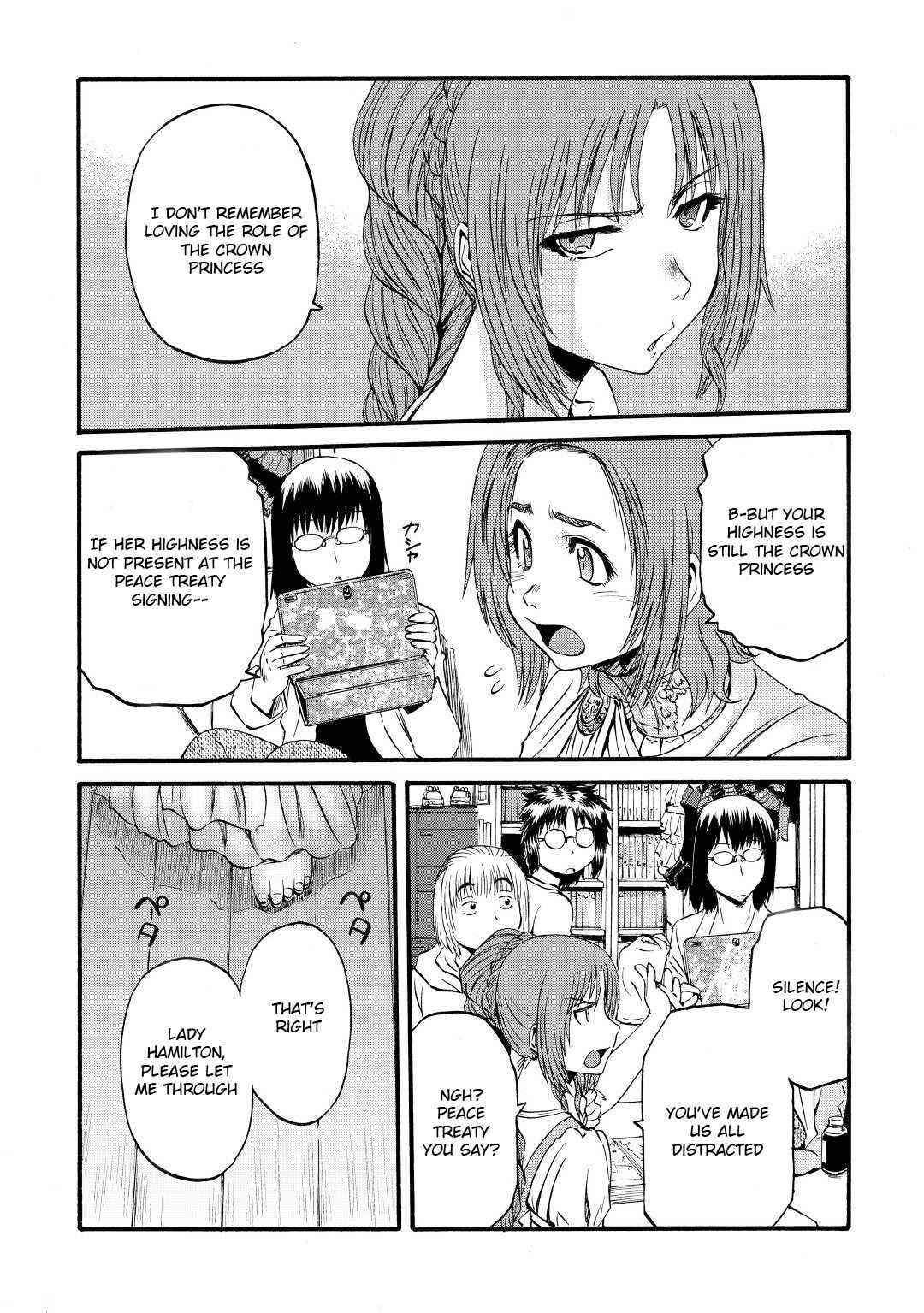Gate – Jietai Kare No Chi Nite, Kaku Tatakeri Chapter 110 - Page 27 in English