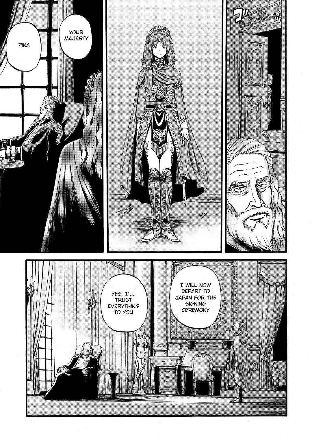 Gate – Jietai Kare No Chi Nite, Kaku Tatakeri Chapter 111 - Page 11 in English