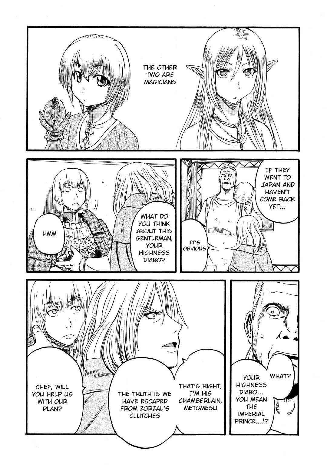 Gate – Jietai Kare No Chi Nite, Kaku Tatakeri Chapter 111 - Page 23 in English