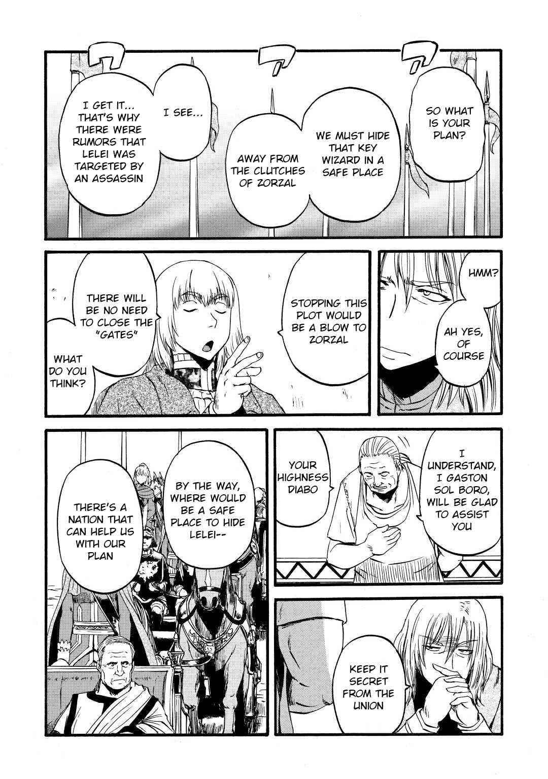 Gate – Jietai Kare No Chi Nite, Kaku Tatakeri Chapter 111 - Page 26 in English