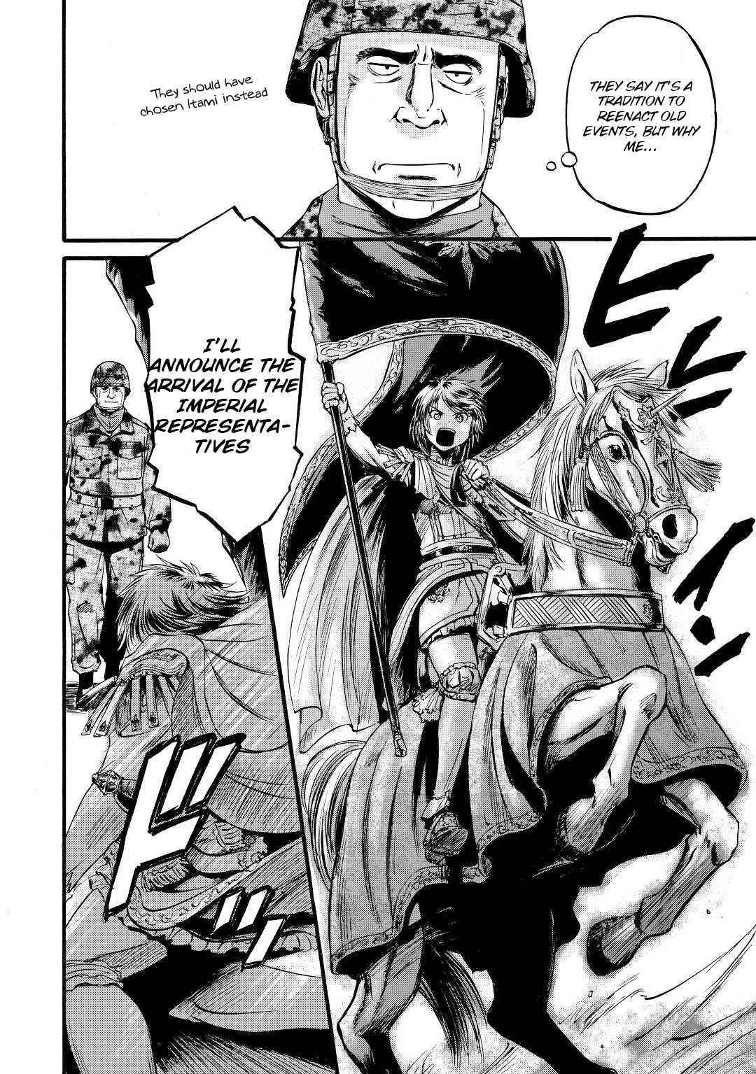 Gate – Jietai Kare No Chi Nite, Kaku Tatakeri Chapter 111 - Page 30 in English