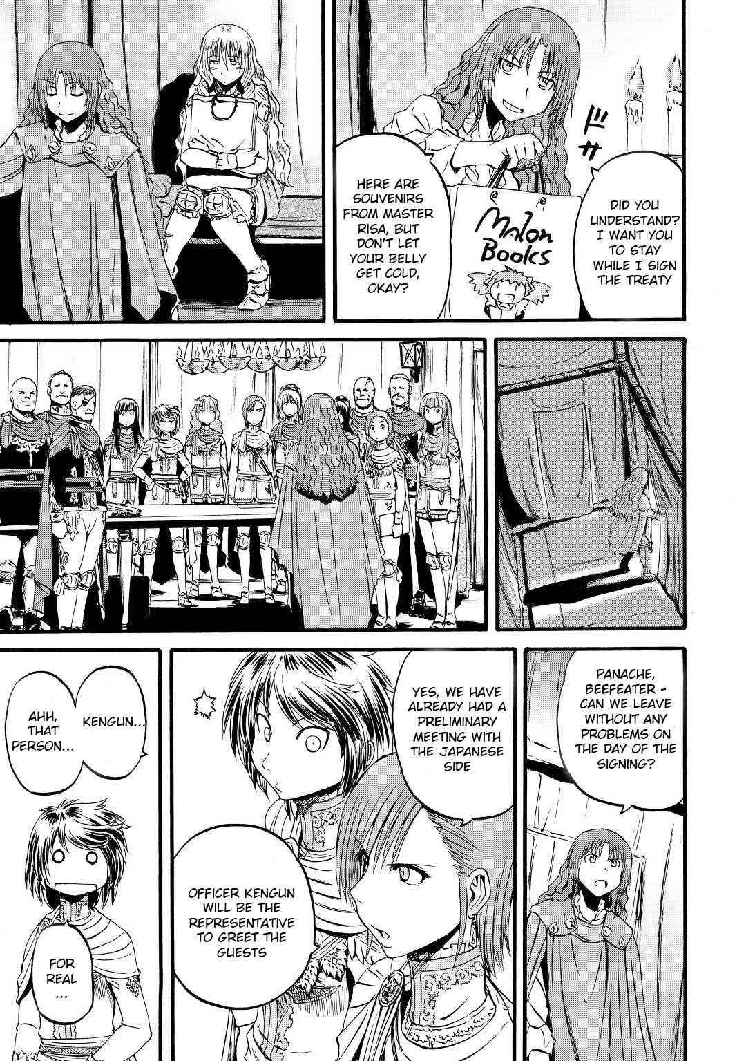 Gate – Jietai Kare No Chi Nite, Kaku Tatakeri Chapter 111 - Page 7 in English