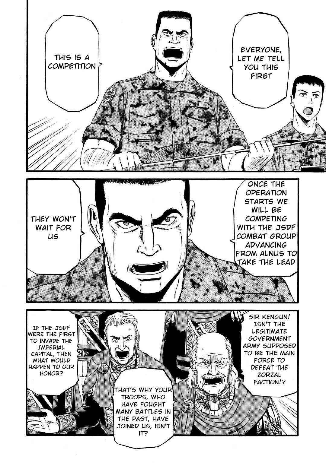 Gate – Jietai Kare No Chi Nite, Kaku Tatakeri Chapter 113 - Page 10 in English