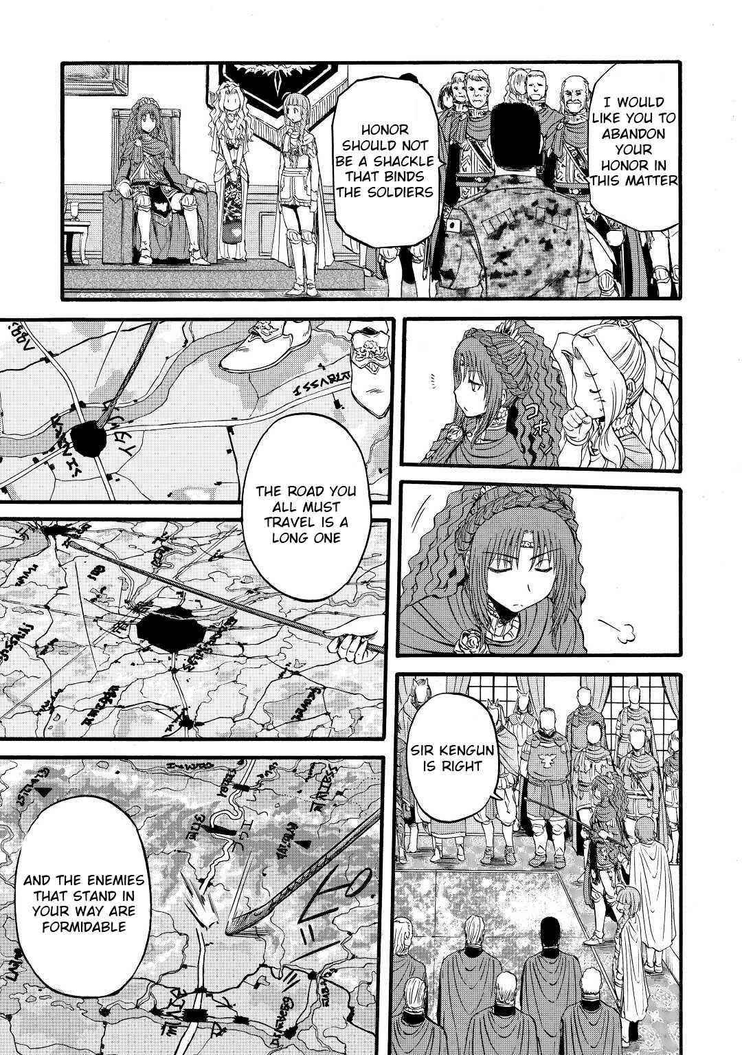 Gate – Jietai Kare No Chi Nite, Kaku Tatakeri Chapter 113 - Page 11 in English