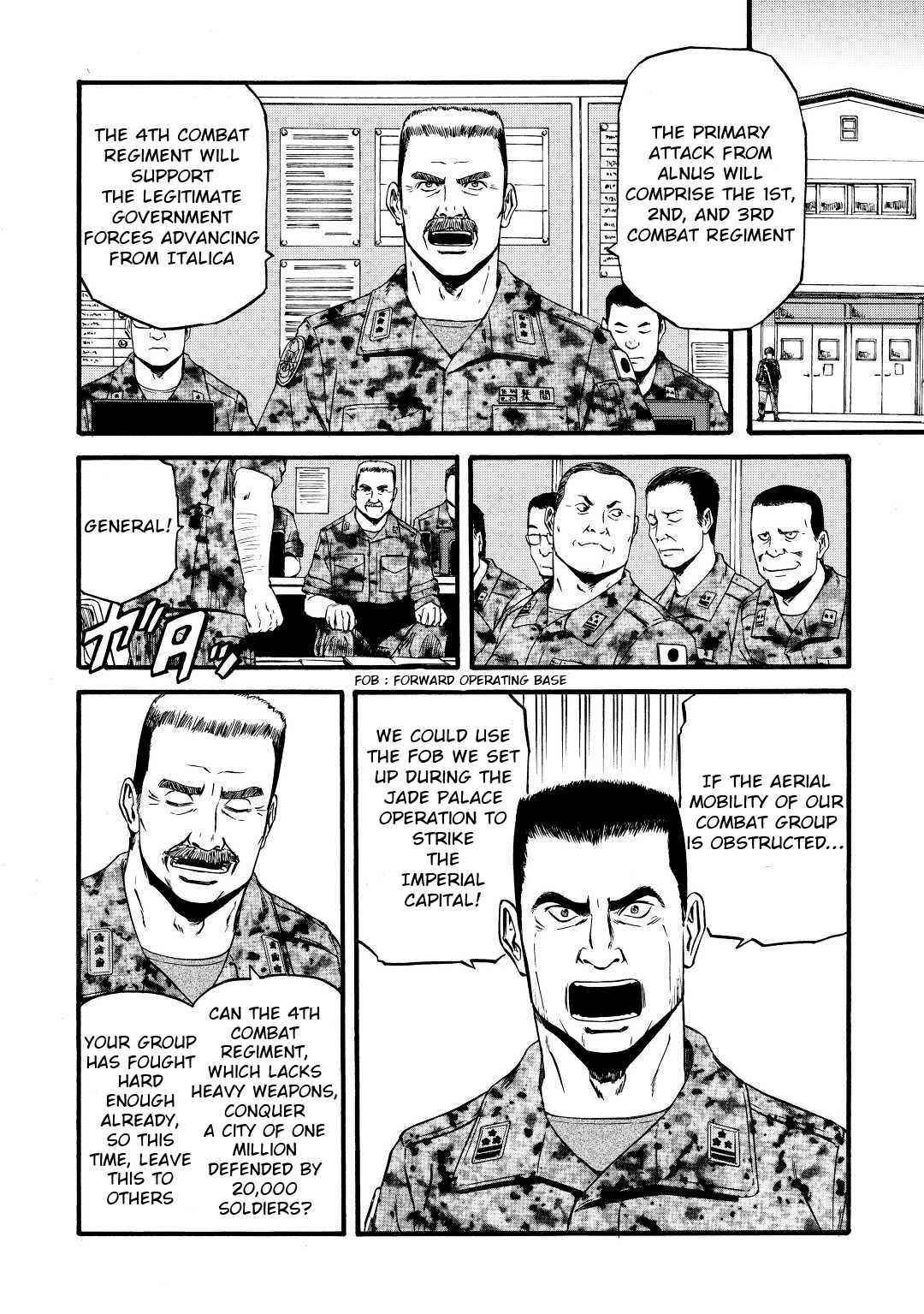 Gate – Jietai Kare No Chi Nite, Kaku Tatakeri Chapter 113 - Page 4 in English