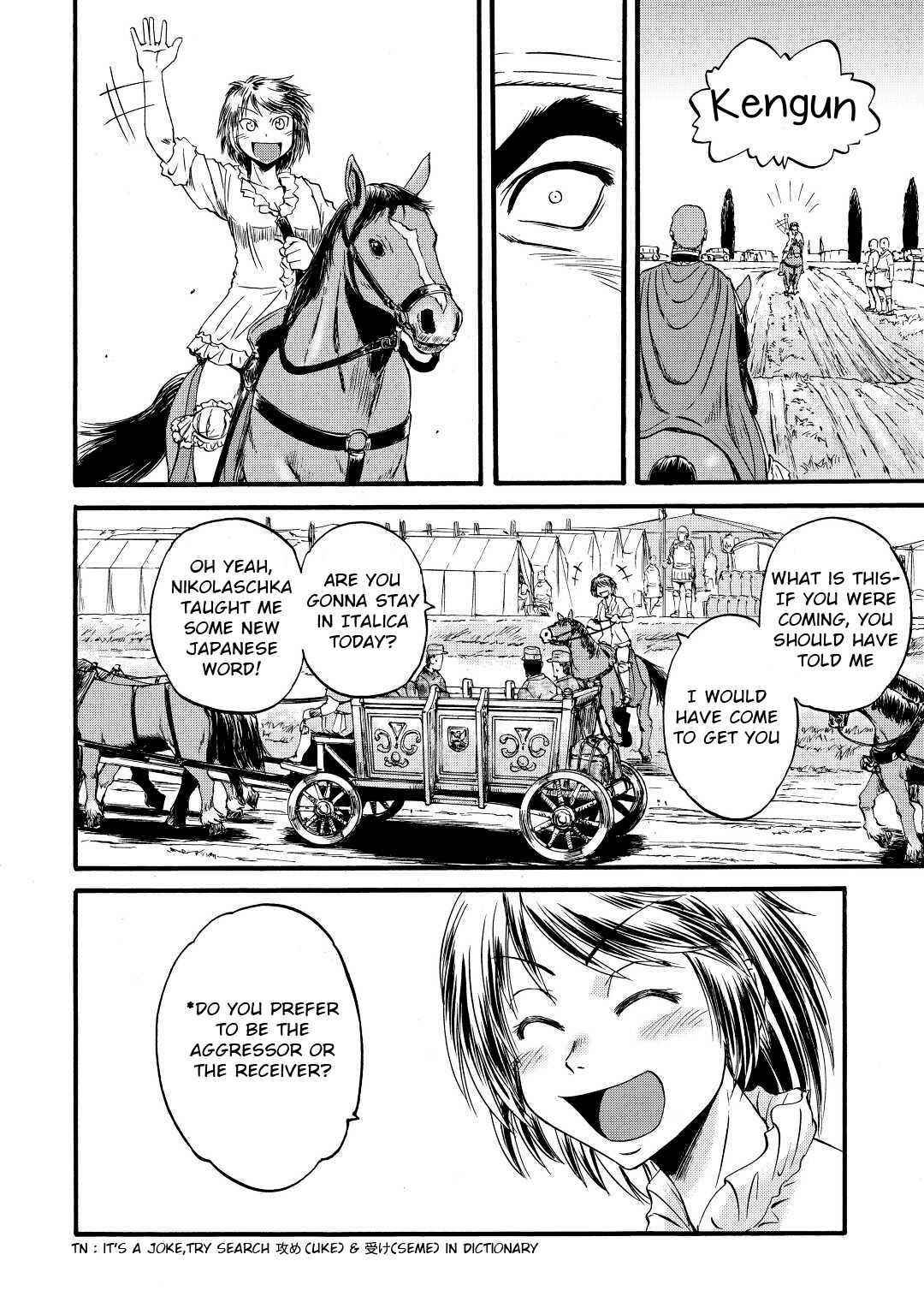 Gate – Jietai Kare No Chi Nite, Kaku Tatakeri Chapter 113 - Page 6 in English