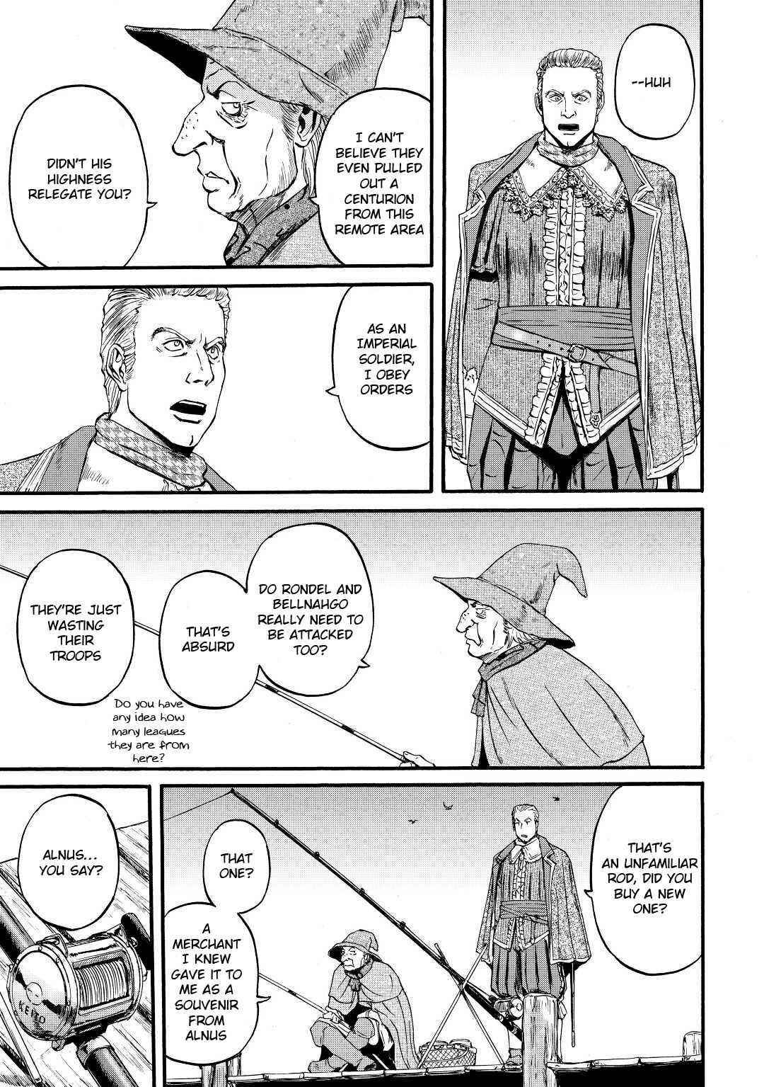 Gate – Jietai Kare No Chi Nite, Kaku Tatakeri Chapter 114 - Page 3 in English