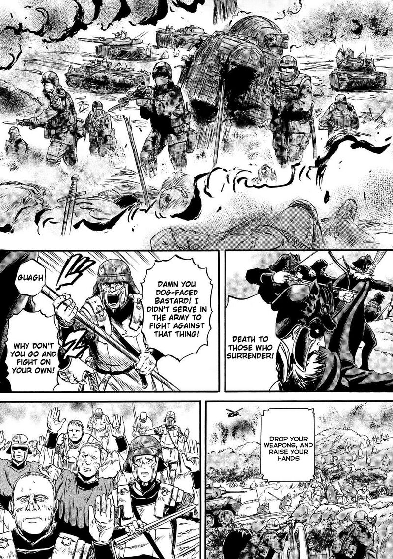 Gate – Jietai Kare No Chi Nite, Kaku Tatakeri Chapter 115 - Page 37 in English