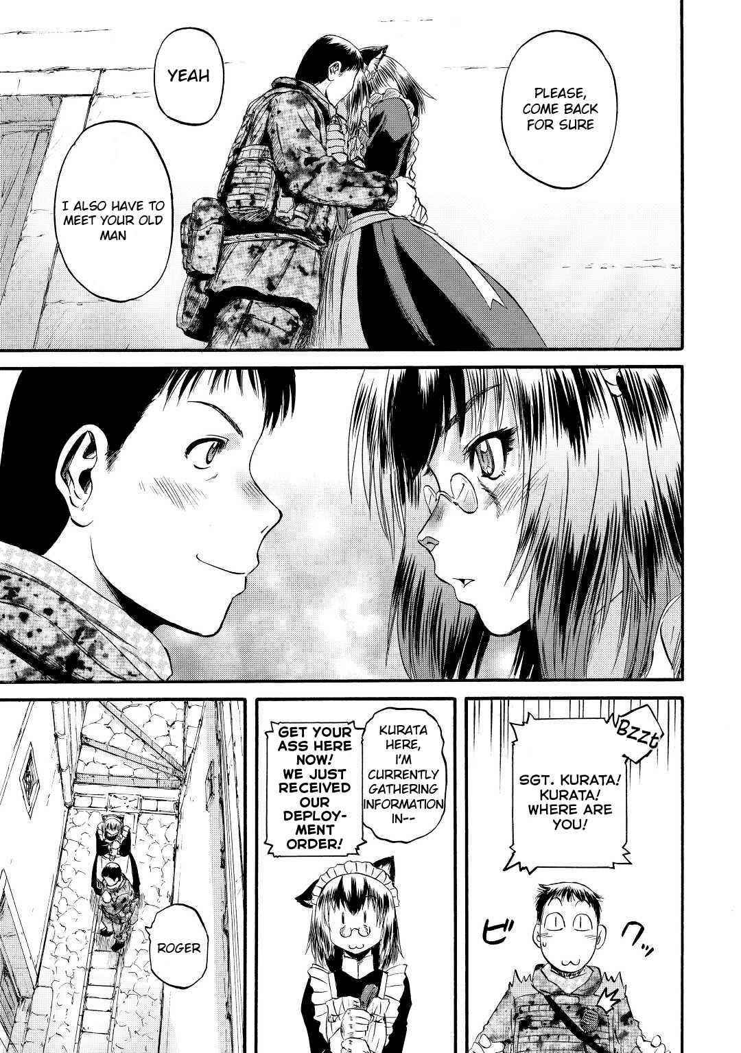 Gate – Jietai Kare No Chi Nite, Kaku Tatakeri Chapter 116 - Page 21 in English