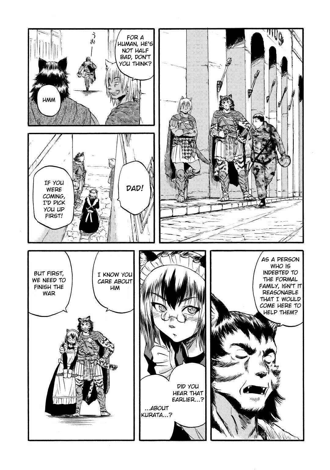 Gate – Jietai Kare No Chi Nite, Kaku Tatakeri Chapter 116 - Page 23 in English