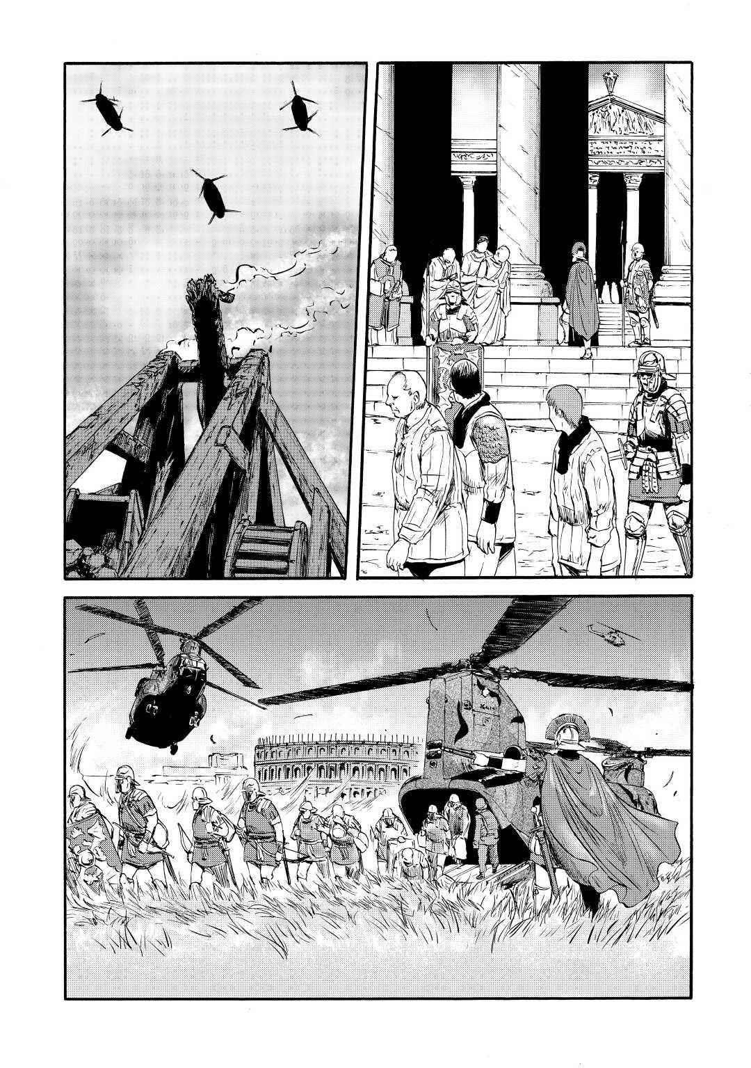 Gate – Jietai Kare No Chi Nite, Kaku Tatakeri Chapter 117 - Page 13 in English
