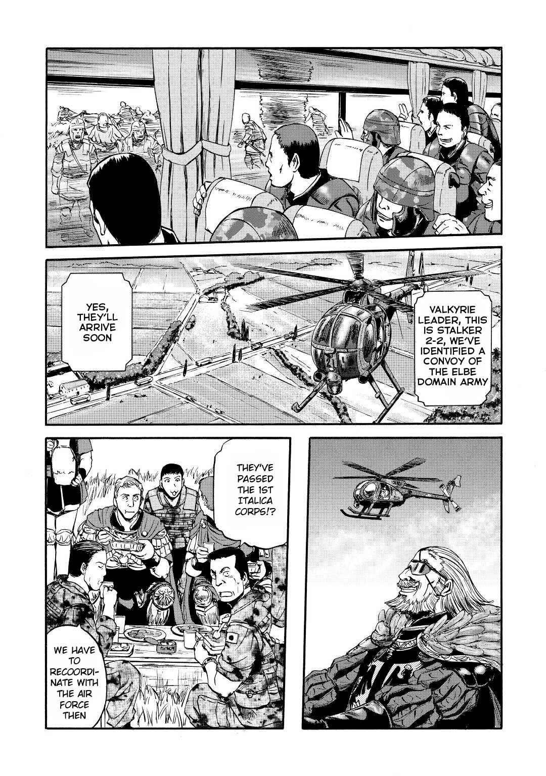 Gate – Jietai Kare No Chi Nite, Kaku Tatakeri Chapter 117 - Page 21 in English
