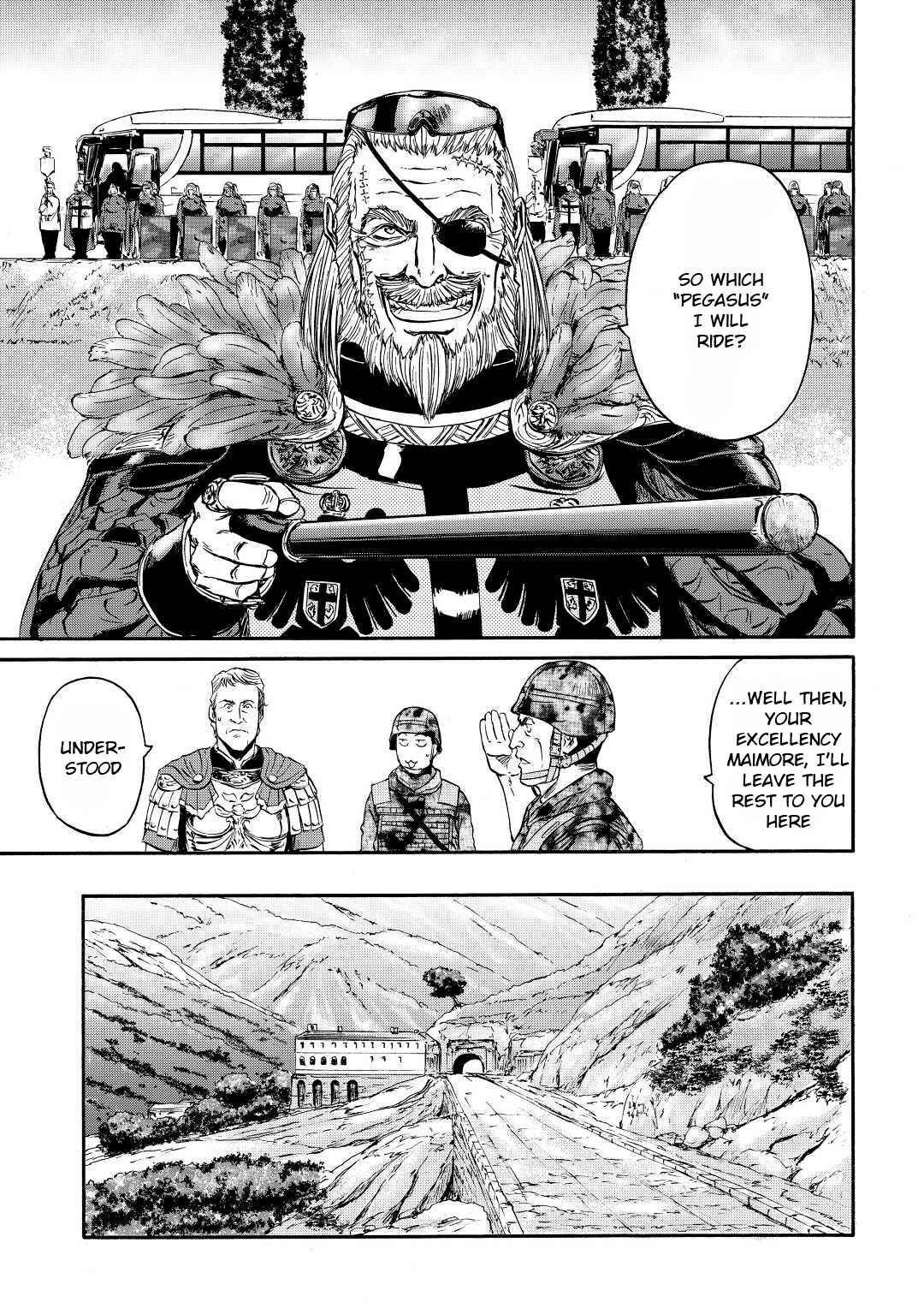 Gate – Jietai Kare No Chi Nite, Kaku Tatakeri Chapter 117 - Page 23 in English